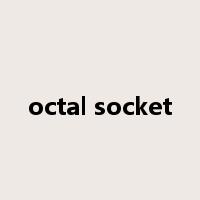 octal socket是什么意思