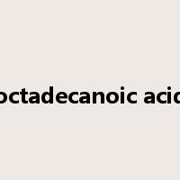 octadecanoic acid是什么意思