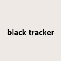 black tracker是什么意思