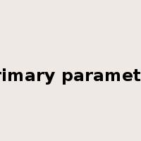 primary parameter是什么意思