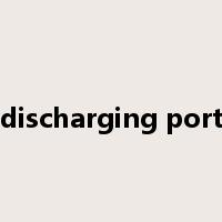 discharging port是什么意思