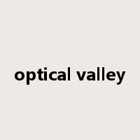 optical valley是什么意思