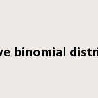 negative binomial distribution是什么意思