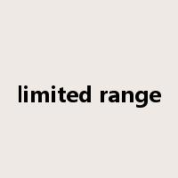 limited range是什么意思