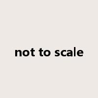 not to scale是什么意思