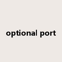 optional port是什么意思