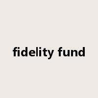fidelity fund是什么意思