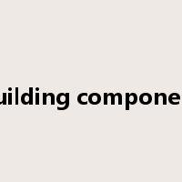 building component是什么意思
