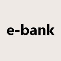 e-bank是什么意思