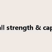 overall strength & capacity是什么意思