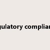 regulatory compliance是什么意思