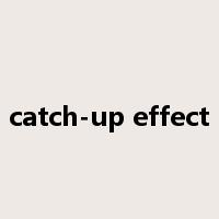catch-up effect是什么意思