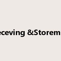 Receving &Storeman是什么意思