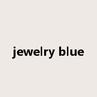jewelry blue是什么意思
