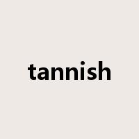 tannish是什么意思