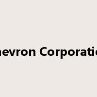 Chevron Corporation是什么意思