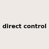 direct control是什么意思