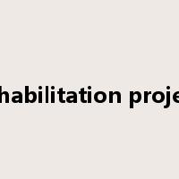 rehabilitation project是什么意思
