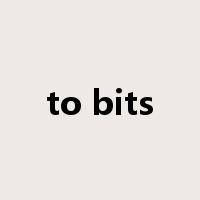 to bits是什么意思