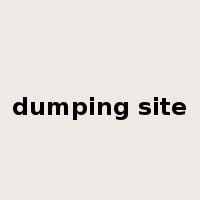 dumping site是什么意思