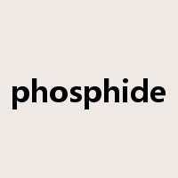 phosphide是什么意思