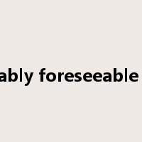 reasonably foreseeable misuse是什么意思