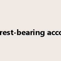 interest-bearing account是什么意思