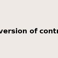 inversion of control是什么意思