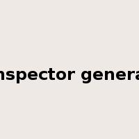 inspector general是什么意思