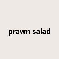 prawn salad是什么意思