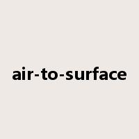 air-to-surface是什么意思
