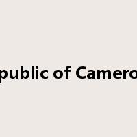 Republic of Cameroon是什么意思