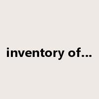 inventory of…是什么意思