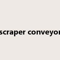 scraper conveyor是什么意思