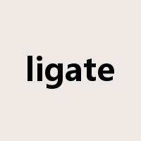 ligate是什么意思