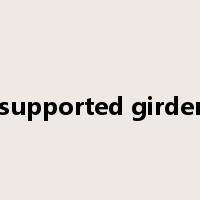 simply supported girder bridge是什么意思