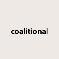 coalitional是什么意思