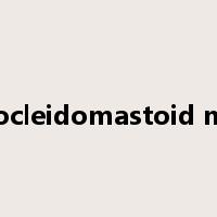 Sternocleidomastoid muscle是什么意思
