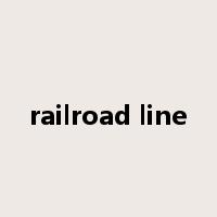 railroad line是什么意思