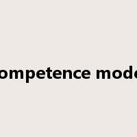 competence model是什么意思