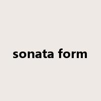 sonata form是什么意思
