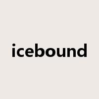 icebound是什么意思