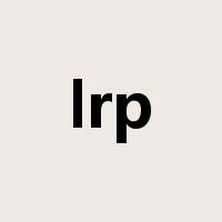 lrp是什么意思