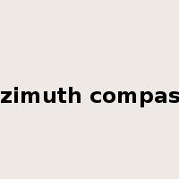 azimuth compass是什么意思