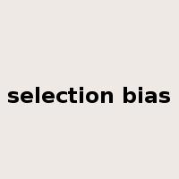 selection bias是什么意思