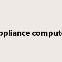appliance computer是什么意思