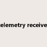 telemetry receiver是什么意思