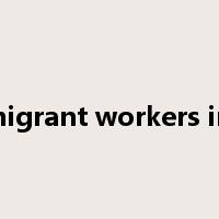 rural migrant workers in cities是什么意思