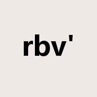 rbv'是什么意思
