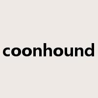 coonhound是什么意思